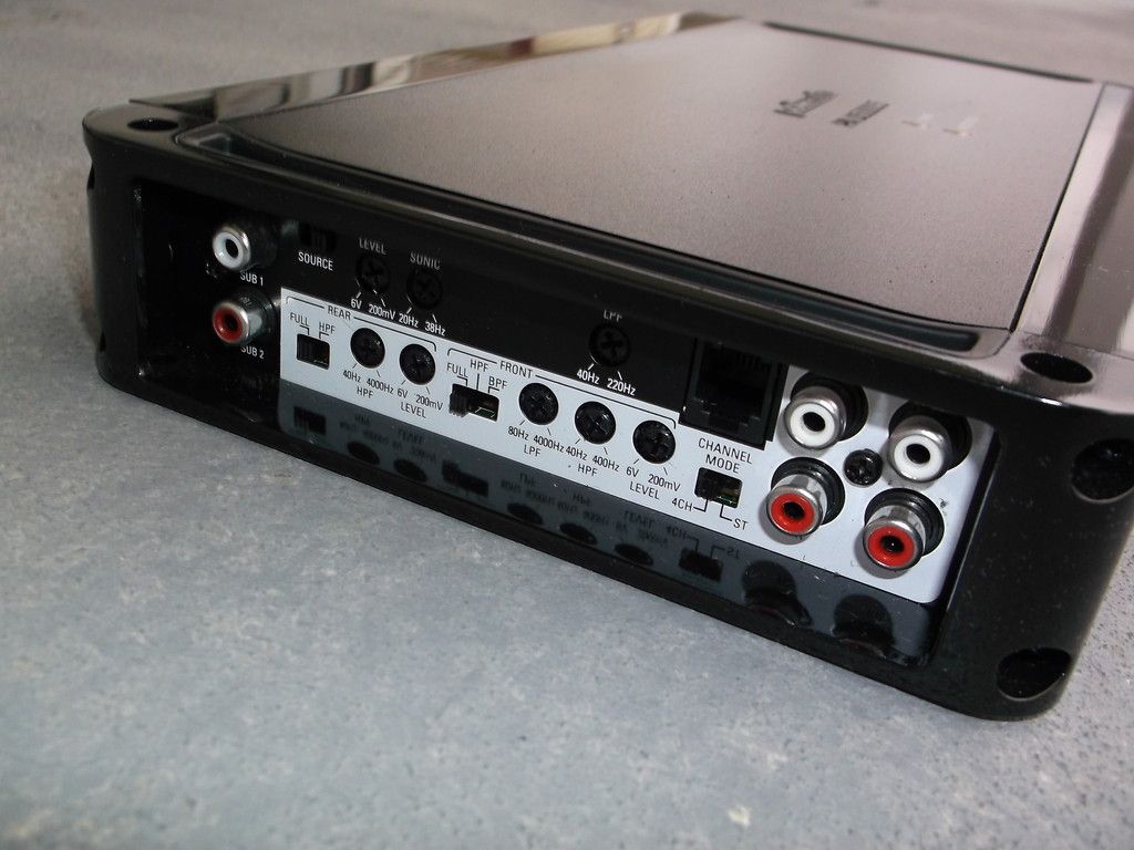 FS Polk Audio PA D5000.5 5 channel amplifier Car
